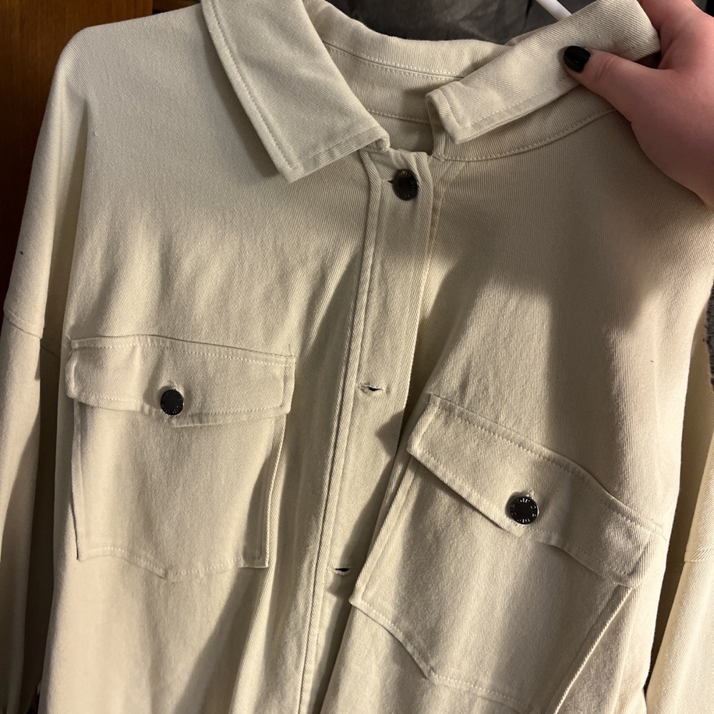 Cream Shacket - image 3